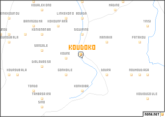 map of Koudoko