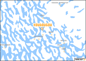 map of Koudougou