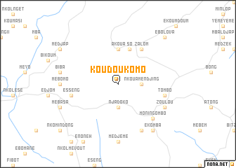 map of Koudoukomo