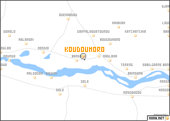 map of Koudoumoro