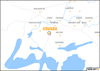 map of Koudou