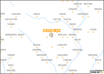 map of Kouei Boc