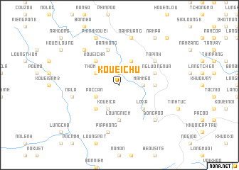 map of Kouei Chu