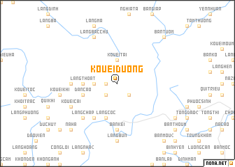 map of Kouei Dương