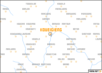 map of Kouei Gieng