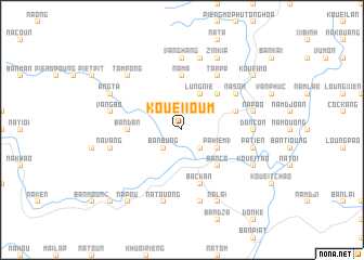 map of Kouei Ioum