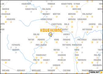 map of Kouei Kiang