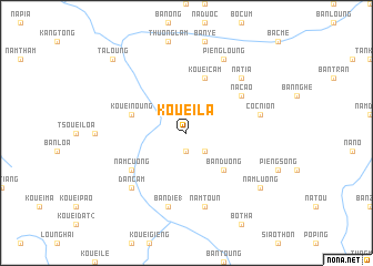 map of Kouei La