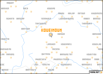 map of Kouei Moum