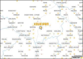 map of Kouei Pan