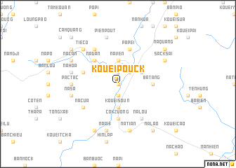 map of Kouei Pouck