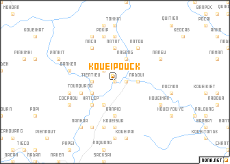 map of Kouei Pouck