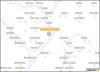 map of Kouei Siou