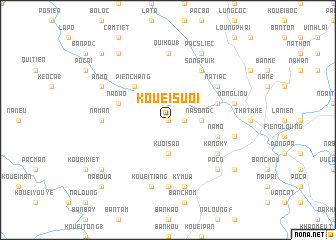 map of Kouei Suỏi