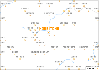 map of Kouei Tcho