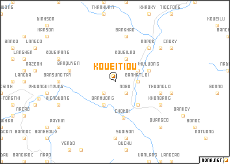 map of Kouei Tiou