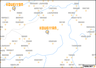 map of Kouei Yan