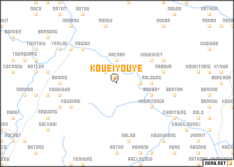 map of Kouei Youye