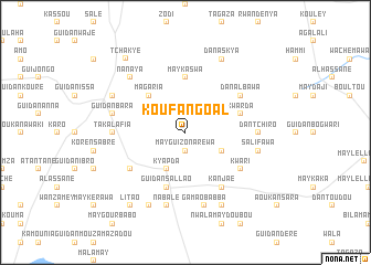 map of Koufangoal