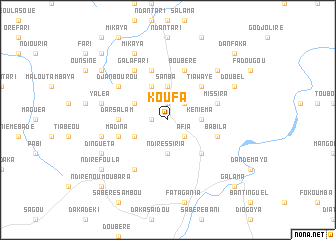 map of Koufa