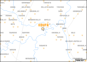 map of Koufa