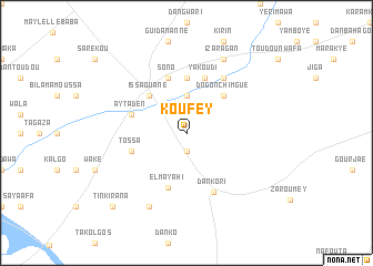 map of Koufey