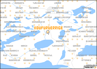 map of Koufurderrige