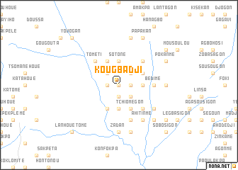 map of Kougbadji