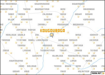 map of Kougoubaga