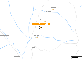 map of Kougourta