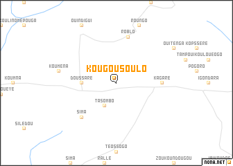 map of Kougousoulô