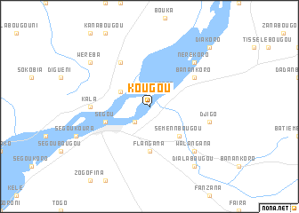 map of Kougou
