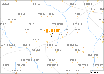 map of Kougsen