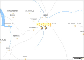 map of Kouidé