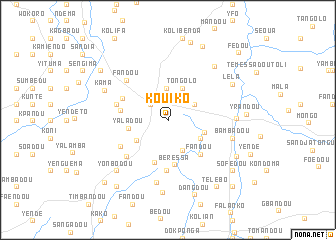 map of Kouiko