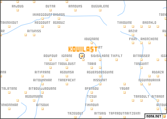 map of Kouilast