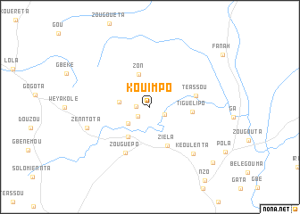 map of Kouimpo