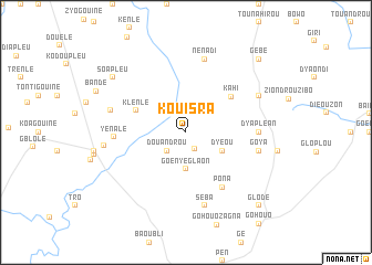 map of Kouisra