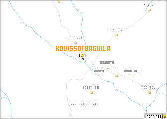 map of Kouisson-Baguila