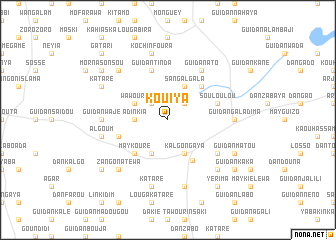 map of Kouiya