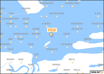 map of Koui