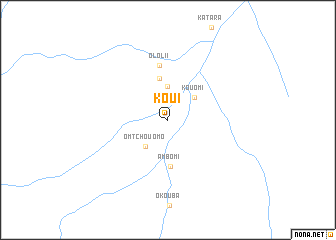 map of Koui