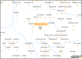 map of Koukadè