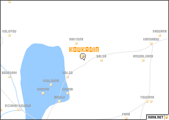 map of Koukadin