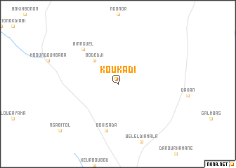 map of Koukadi