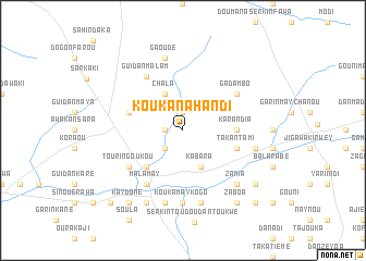 map of Koukanahandi