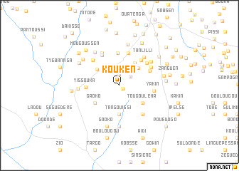 map of Kouken