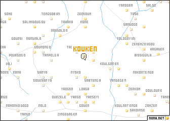 map of Kouken