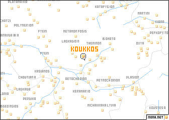map of Koúkkos