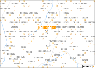 map of Koukongo